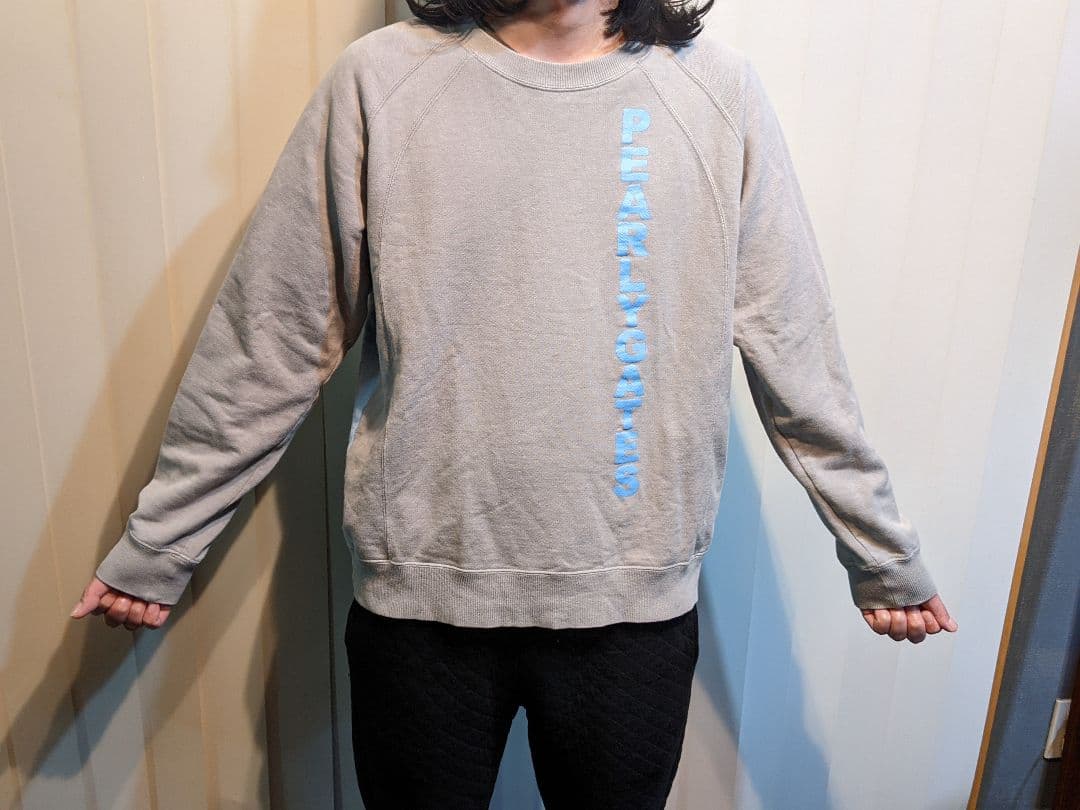 パーリーゲイツ　コットン　トレーナー　プルオーバー　ゴルフ　ウェア スウェット