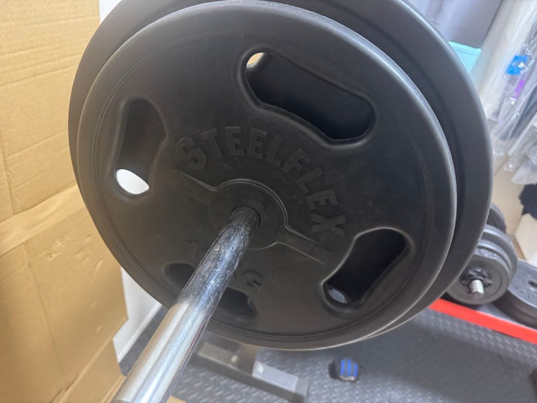 【引取り限定】ベンチプレスセット　バーベルセット