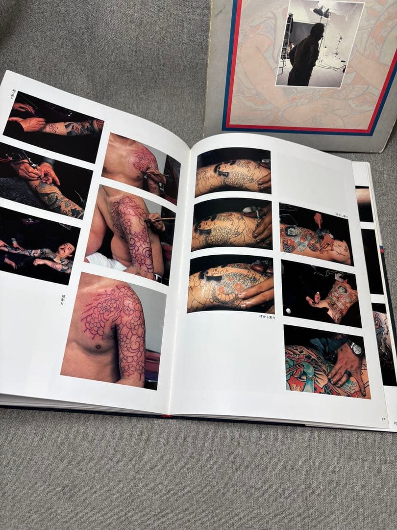(W2) 初版 彫長 匠 刺青写真集 図柄 入れ墨 彫師マストアイテム