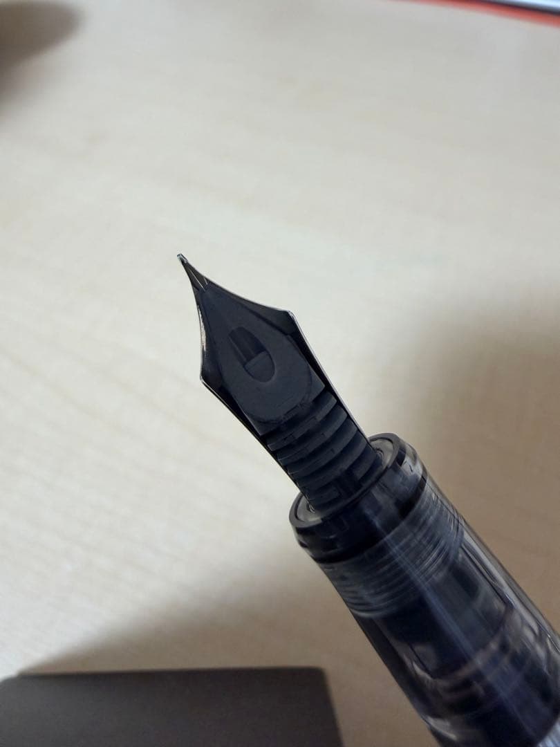 PILOT 万年筆 カスタムヘリテイジ92 透明軸Fニブ 2本セット