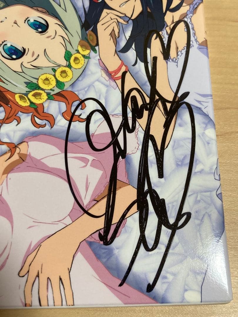 あの花　早見沙織　直筆サイン入り CD