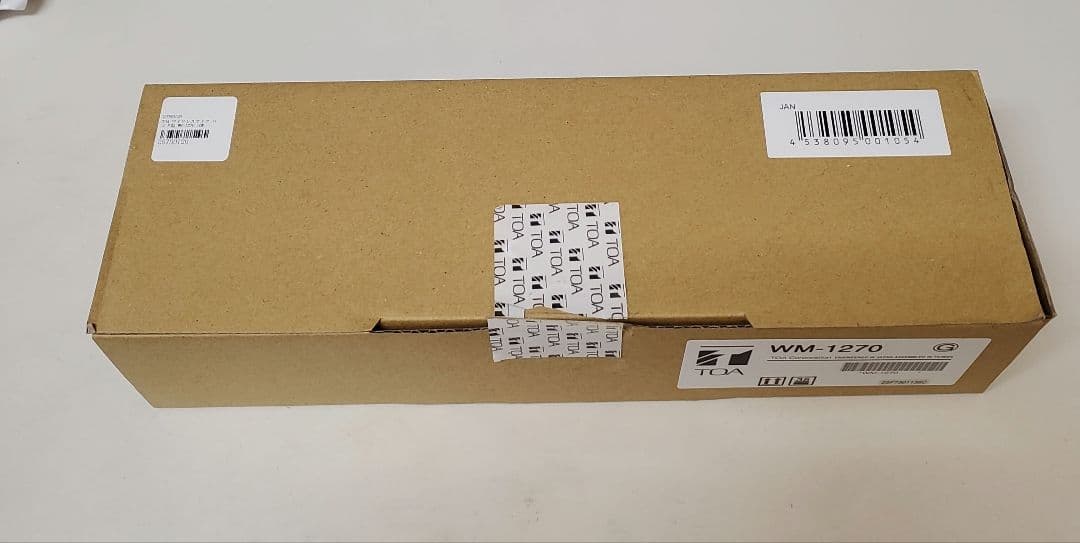 【新品・未使用】TOA WM-1270 ワイヤレスマイク