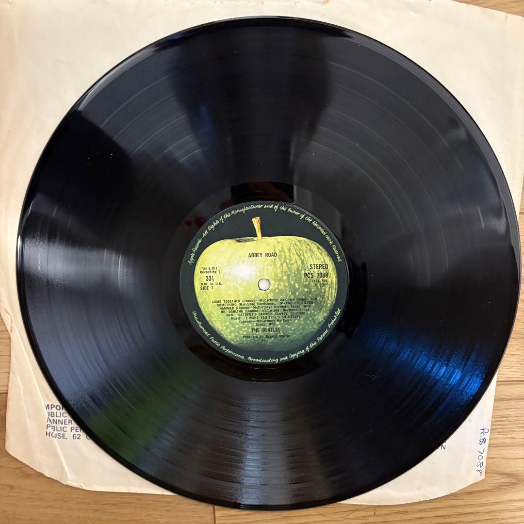 【超メガレア極美品！】ビートルズ/アビーロード　UKオリジナル　初回マト2/1