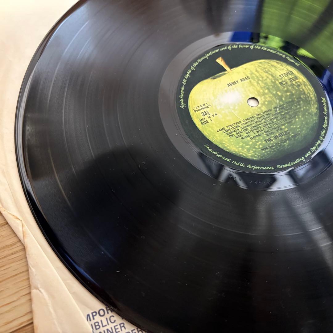 【超メガレア極美品！】ビートルズ/アビーロード　UKオリジナル　初回マト2/1