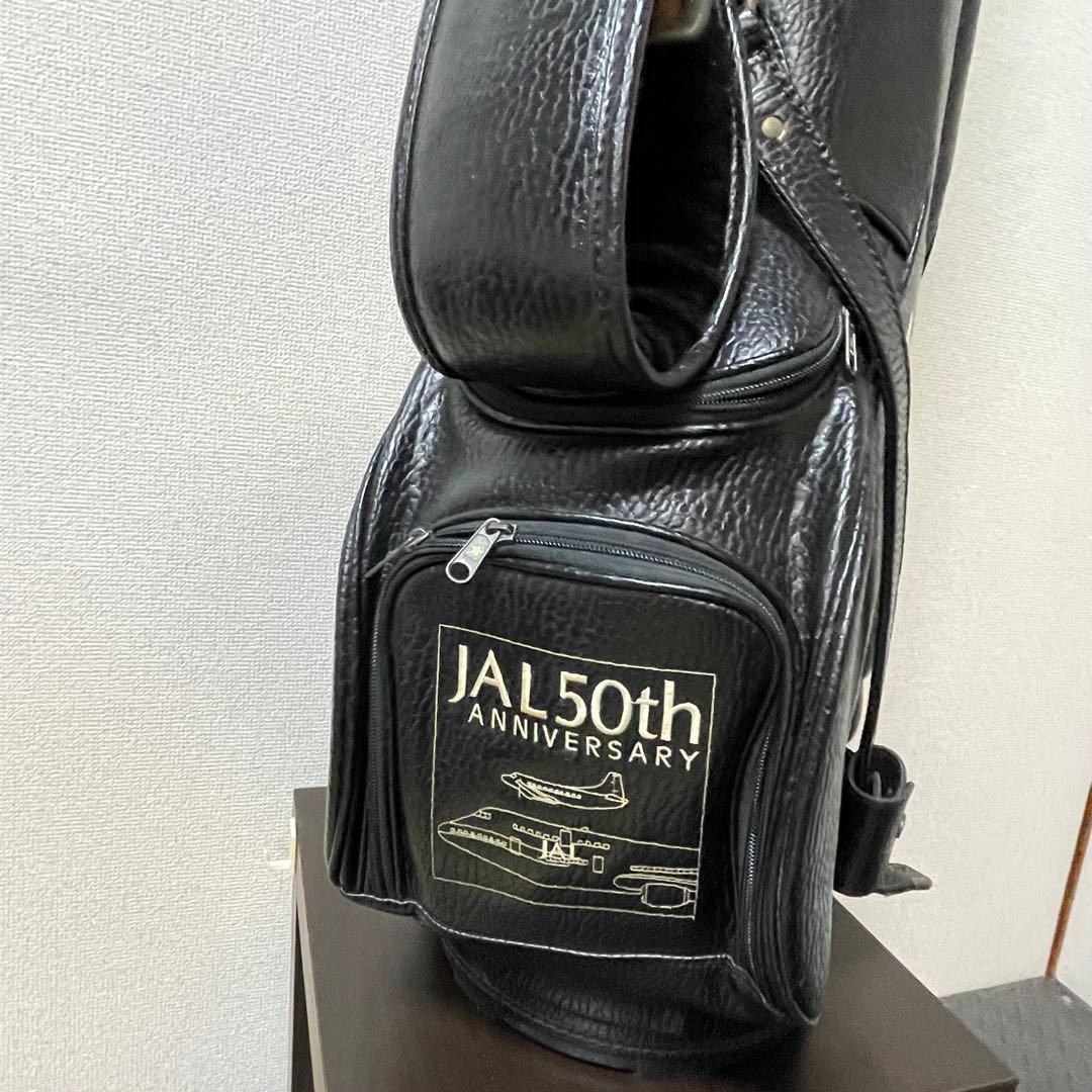 JAL 50th Anniversary キャディバッグ 黒　6分割