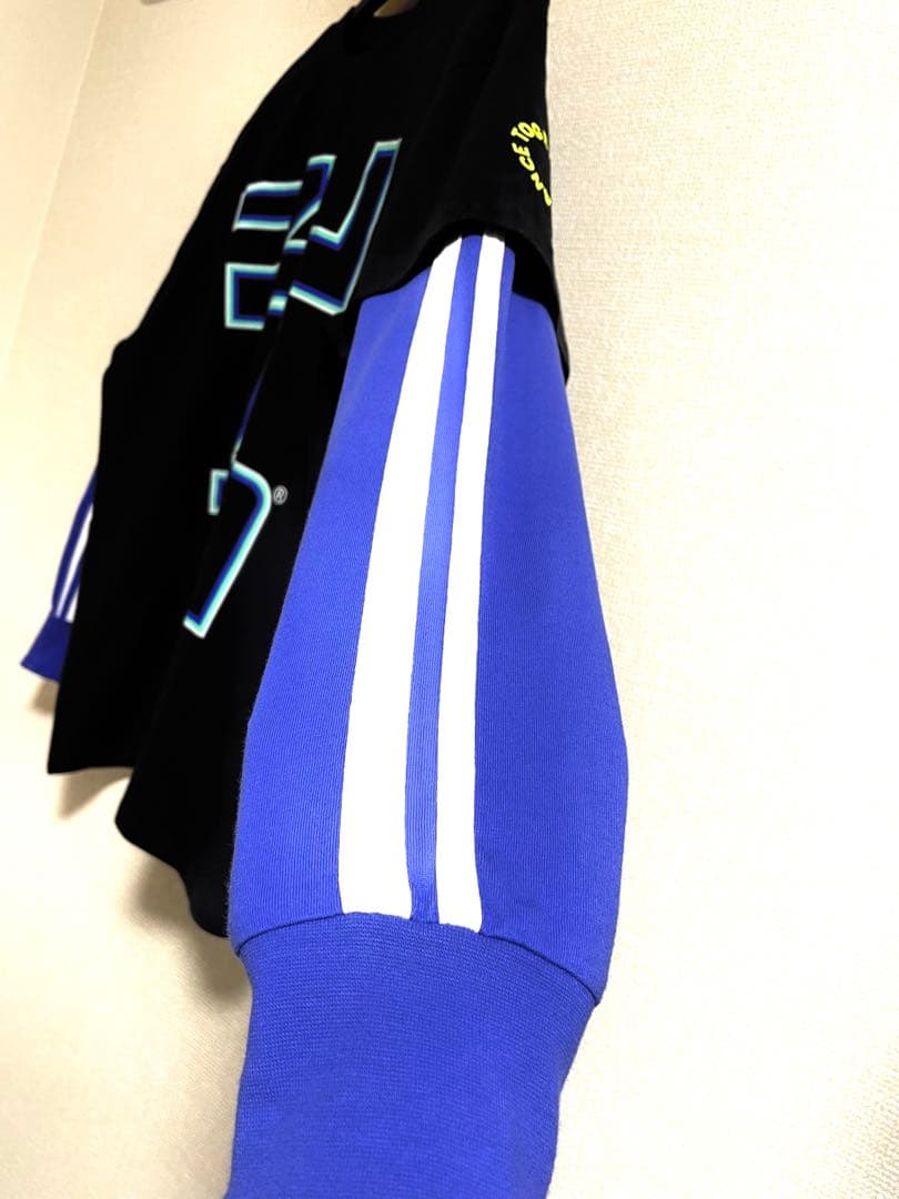 【正規品】新作ZUMBAアジアンロゴオーバーサイズドクルーネック長袖Tシャツ