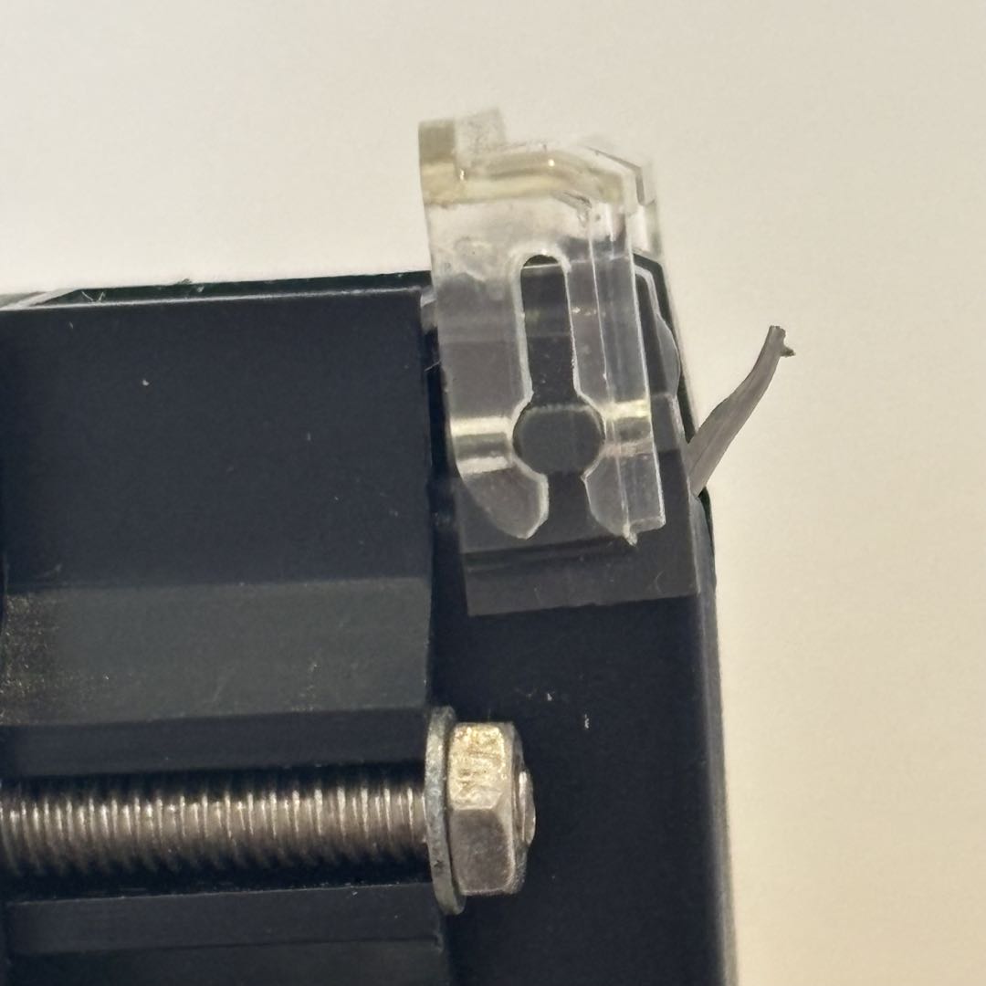 SHURE M44Gレコードカートリッジ　純正針、テクニクスシェル付き