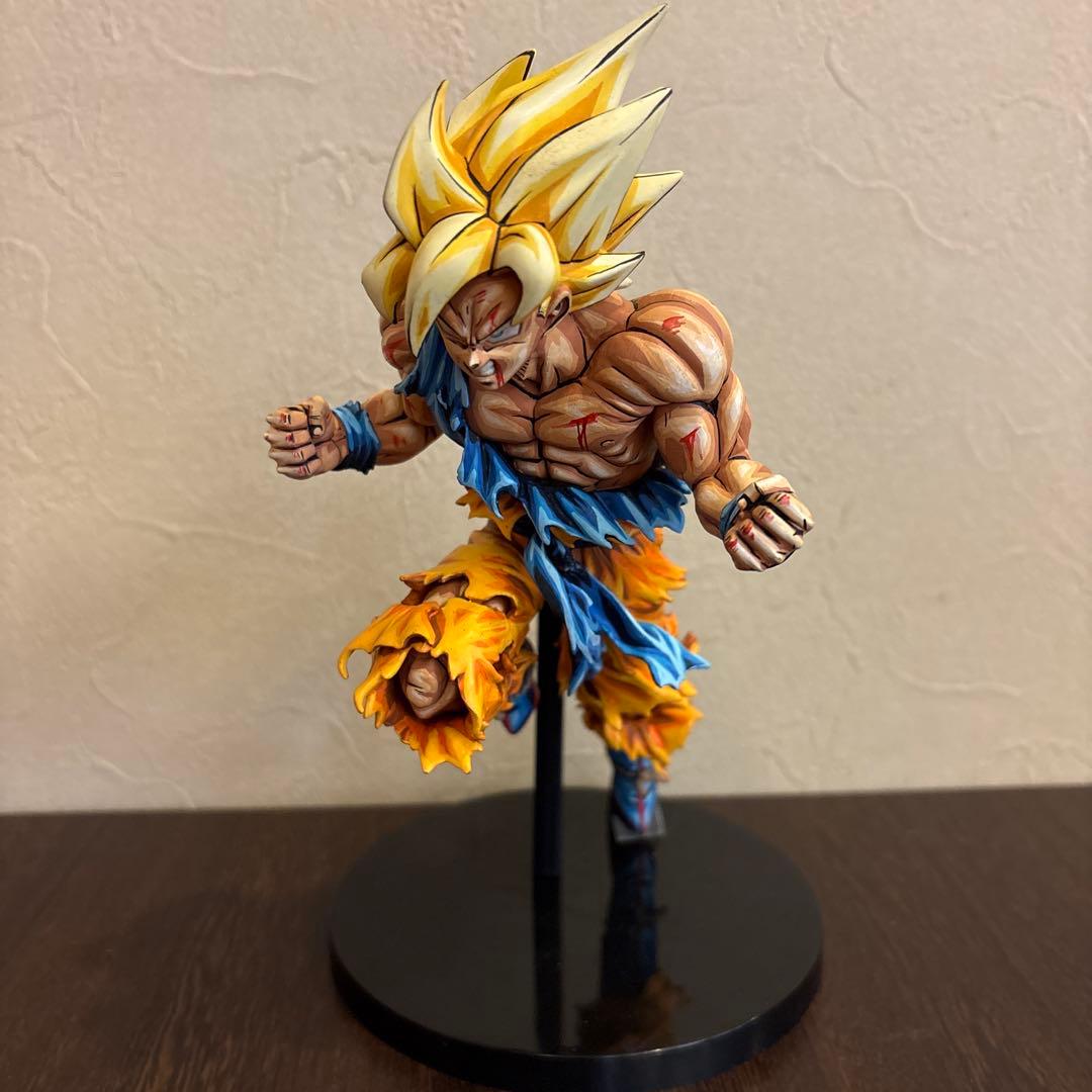 ドラゴンボールフィギュア50周年アニバーサリースーパーサイヤ人孫悟空リペイント