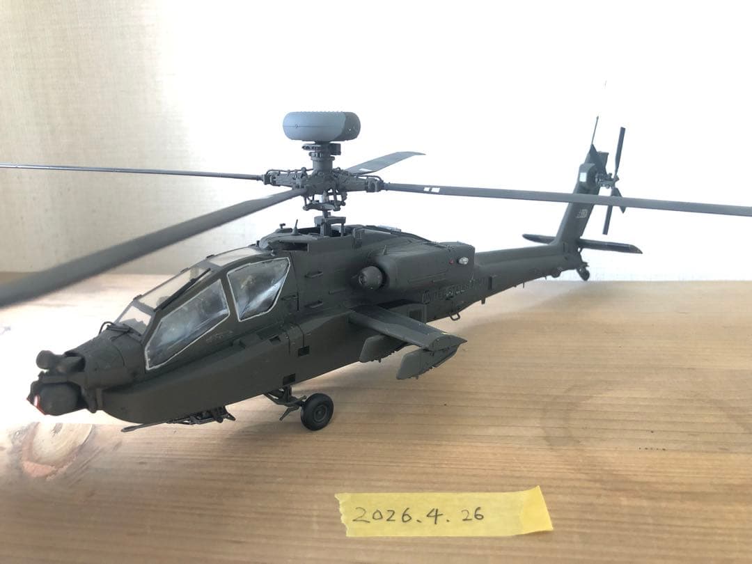 米陸軍　AH-64D プラモデル