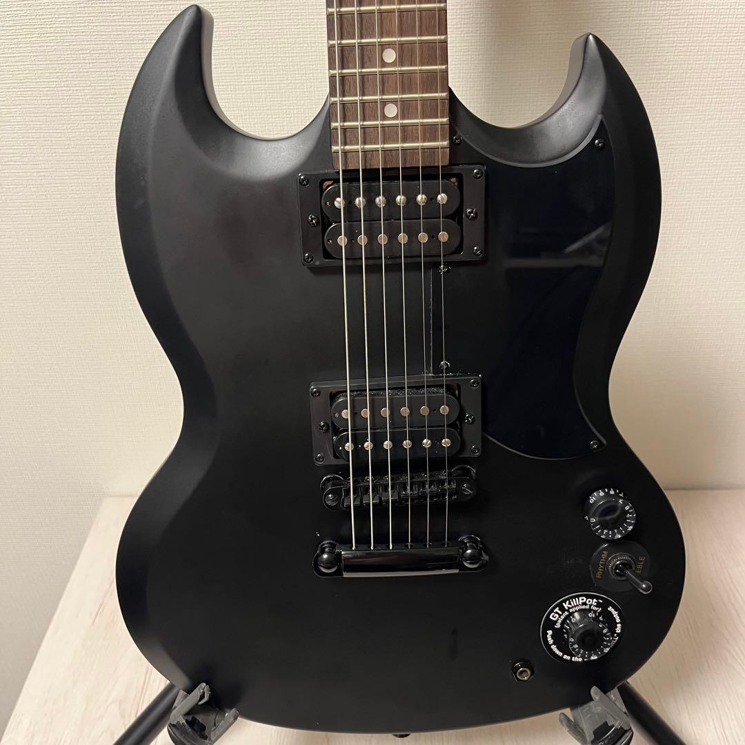 Epiphone SG gothブラック エレキギター Gibson系