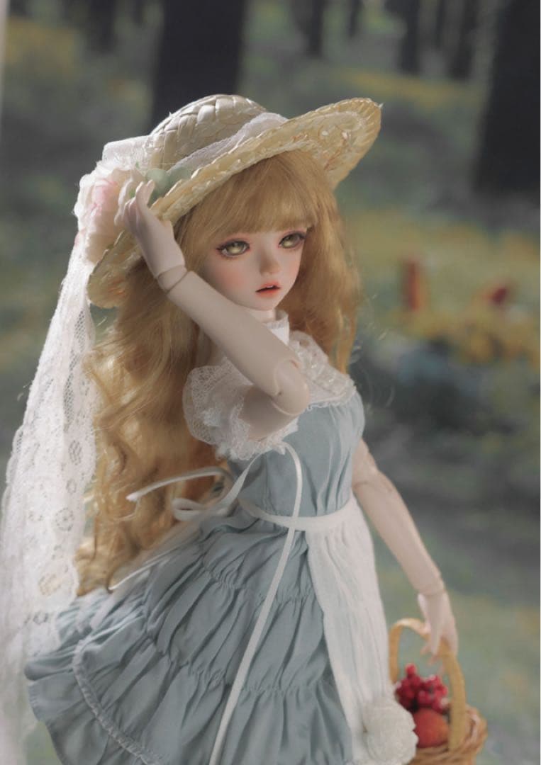 AA25 bjd 1/4 ドール本体 Isabell　球体関節人形 ハンドメイド