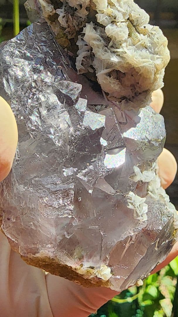 ヤオガンシンフローライト・デザートローズ・カルサイト