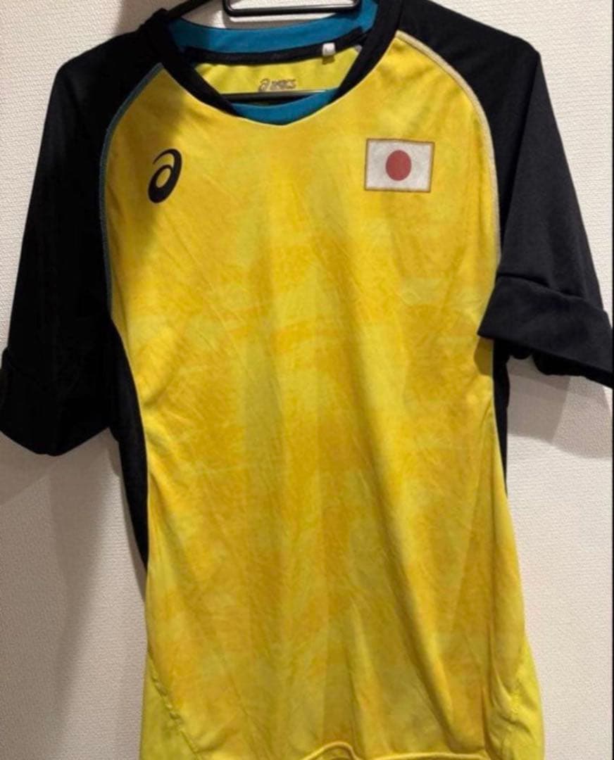 アシックス JAPAN バレーボール シャツ