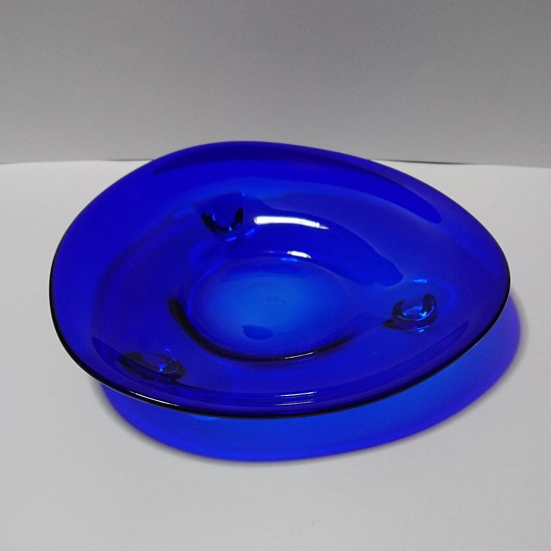 茶道具  義山 菓子器  ガラス 硝子 ギヤマン  直樹 作