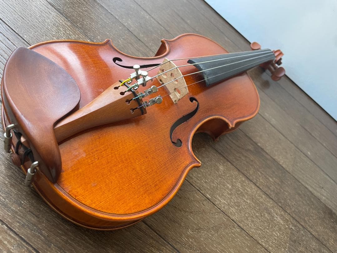 子供用バイオリン 1/2サイズ 裏板一枚板 【美品】