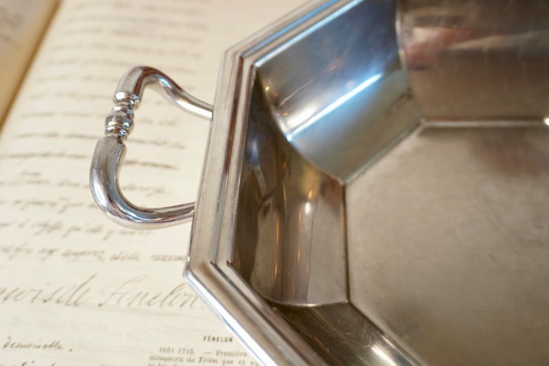 フランス ヴィンテージ オクトゴナル ボウル