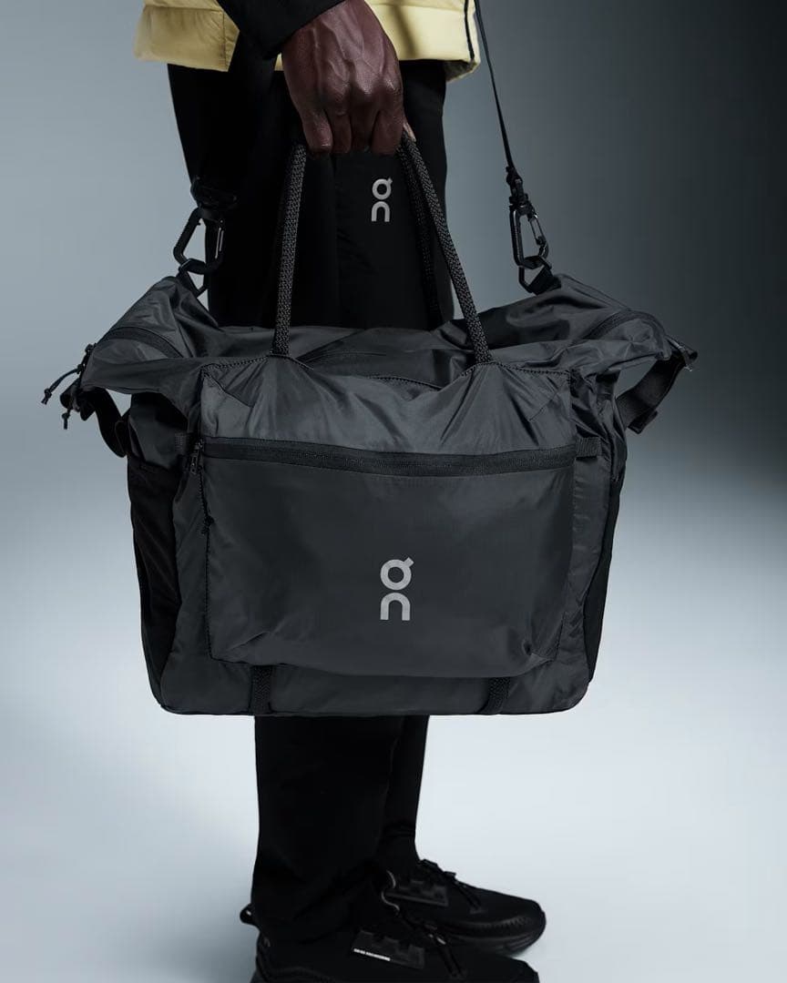 【新品未使用タグ付】On チャック付きトートバッグ 35L