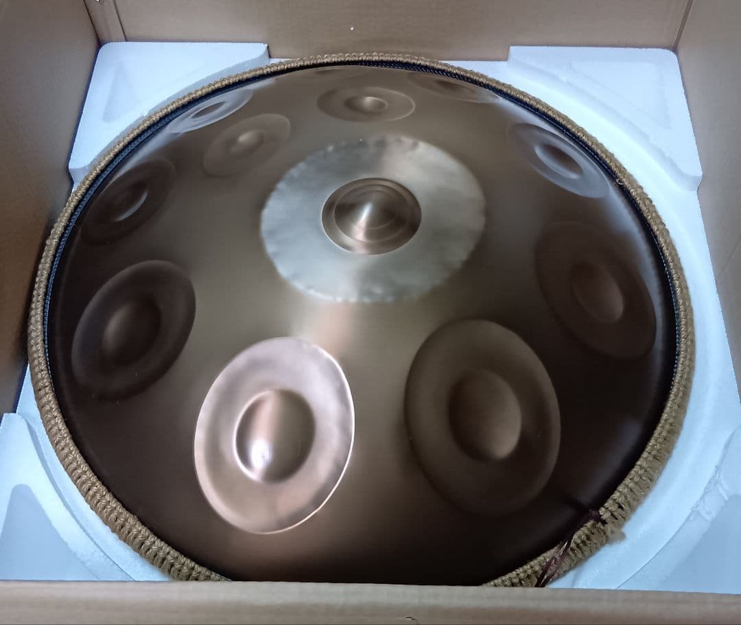 ハンドパン　12音　56センチ Dマイナー A＝432Hz　訳あり品