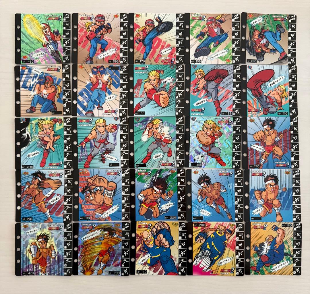 餓狼伝説2 コレクションページ６９枚 テリー アンディー ジョー