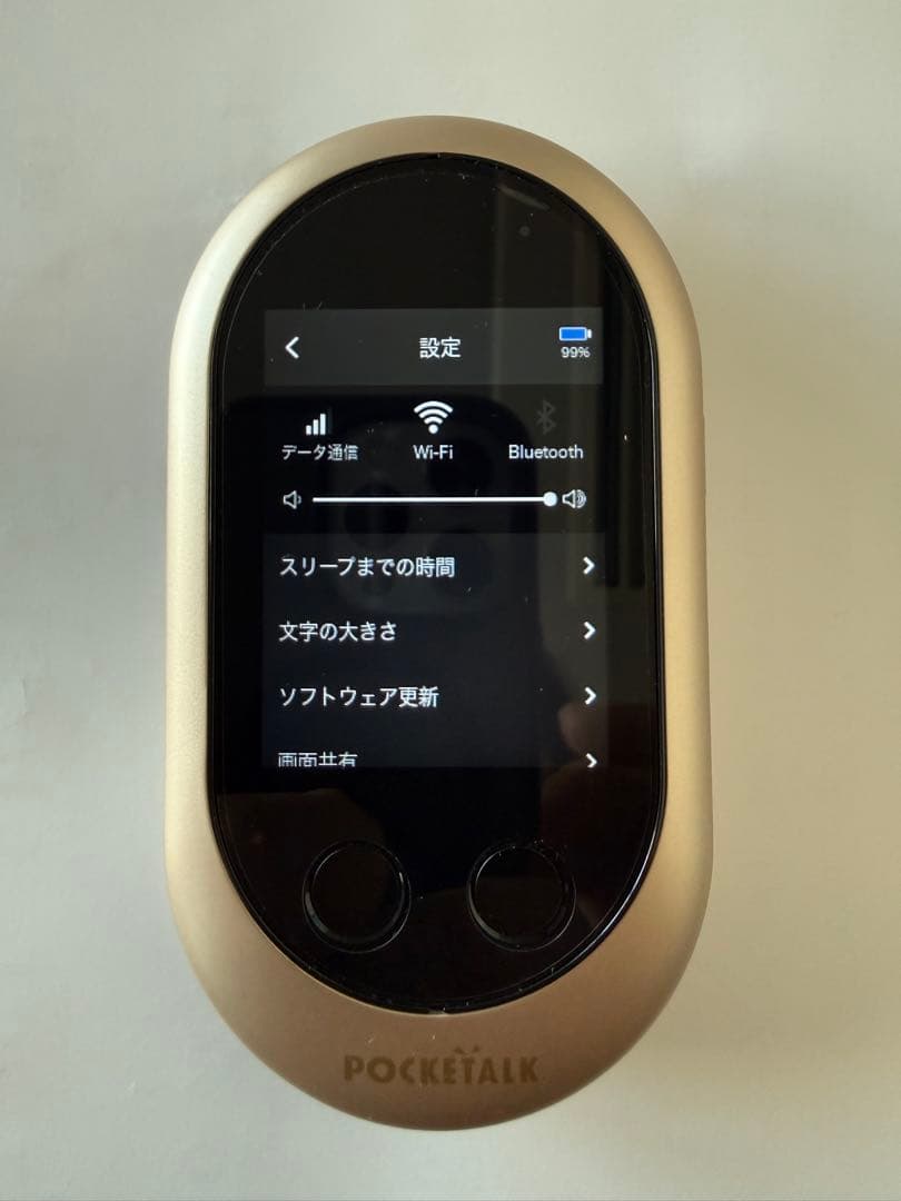 美品：ポケトーク　W1PGG 翻訳機