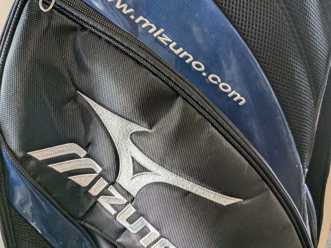 Mizuno ゴルフバッグ 黒/青