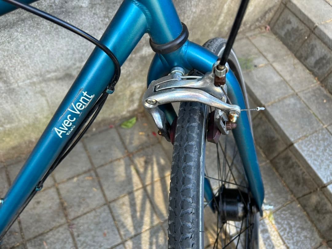 直接取りに来てください。値下げあり、非対面受取クロスバイク27インチ　正常に動作