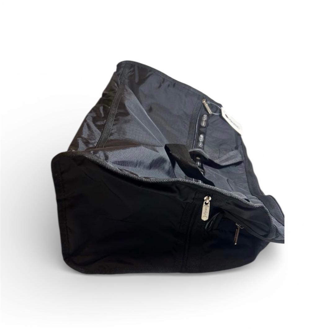 レスポートサック　 ボストンバッグ　 黒無地　 ポーチ付