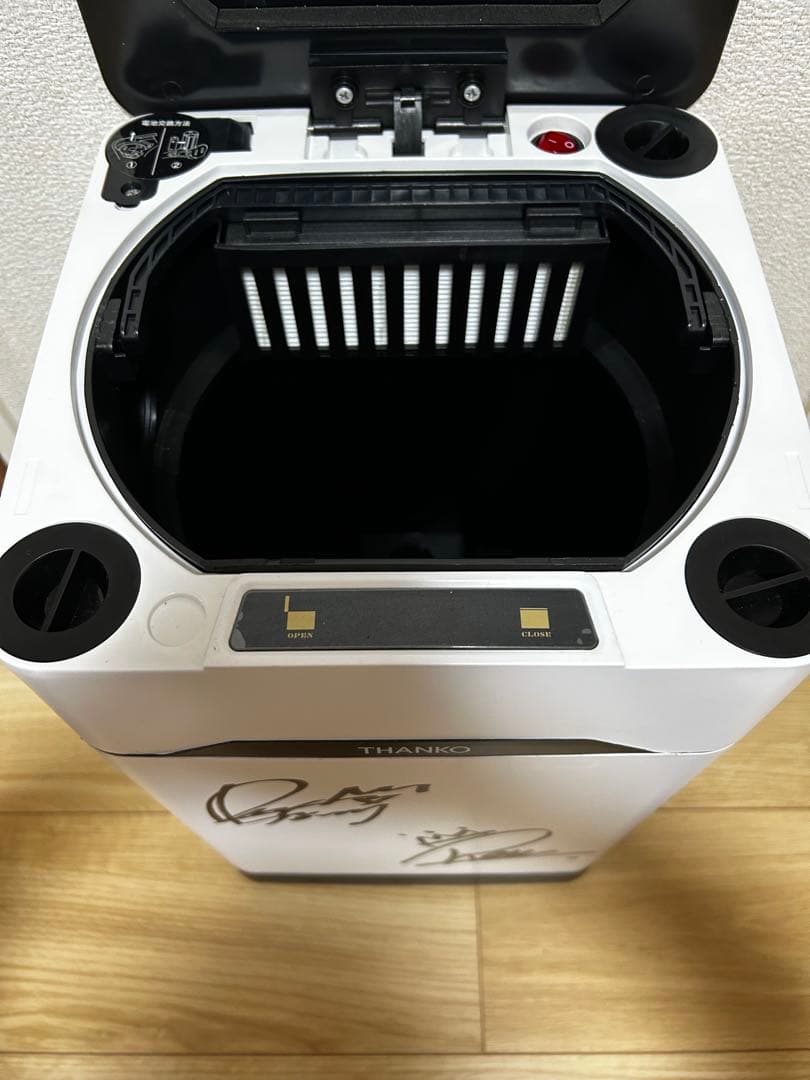 THANKO センサー式ごみ箱 サイン付き