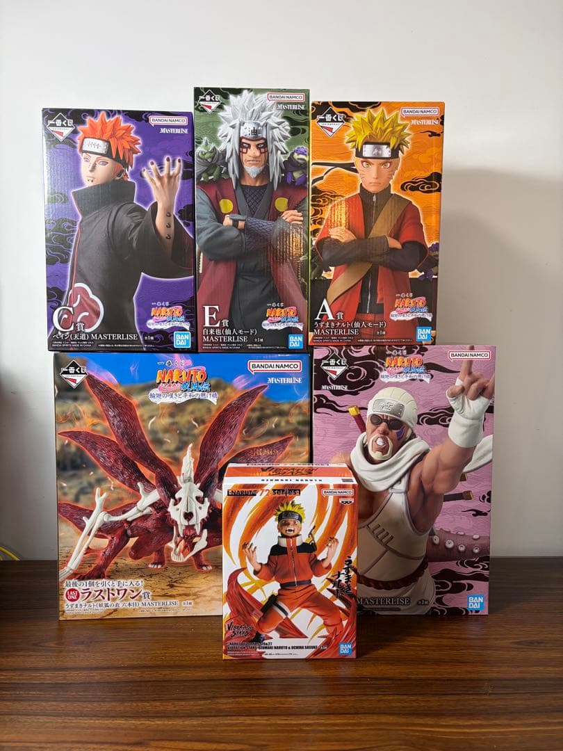 一番くじ NARUTO-ナルト- 疾風伝 輪廻の嘆きと平和の懸け橋 まとめ売り