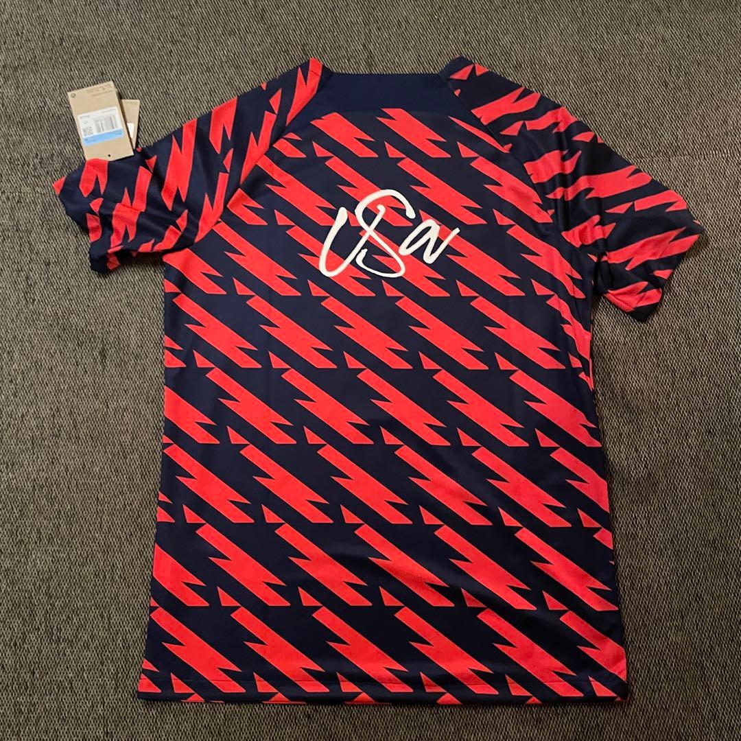 アメリカ　トレーニングシャツ　ユニフォーム NIKE　プリシッチ　ACミラン