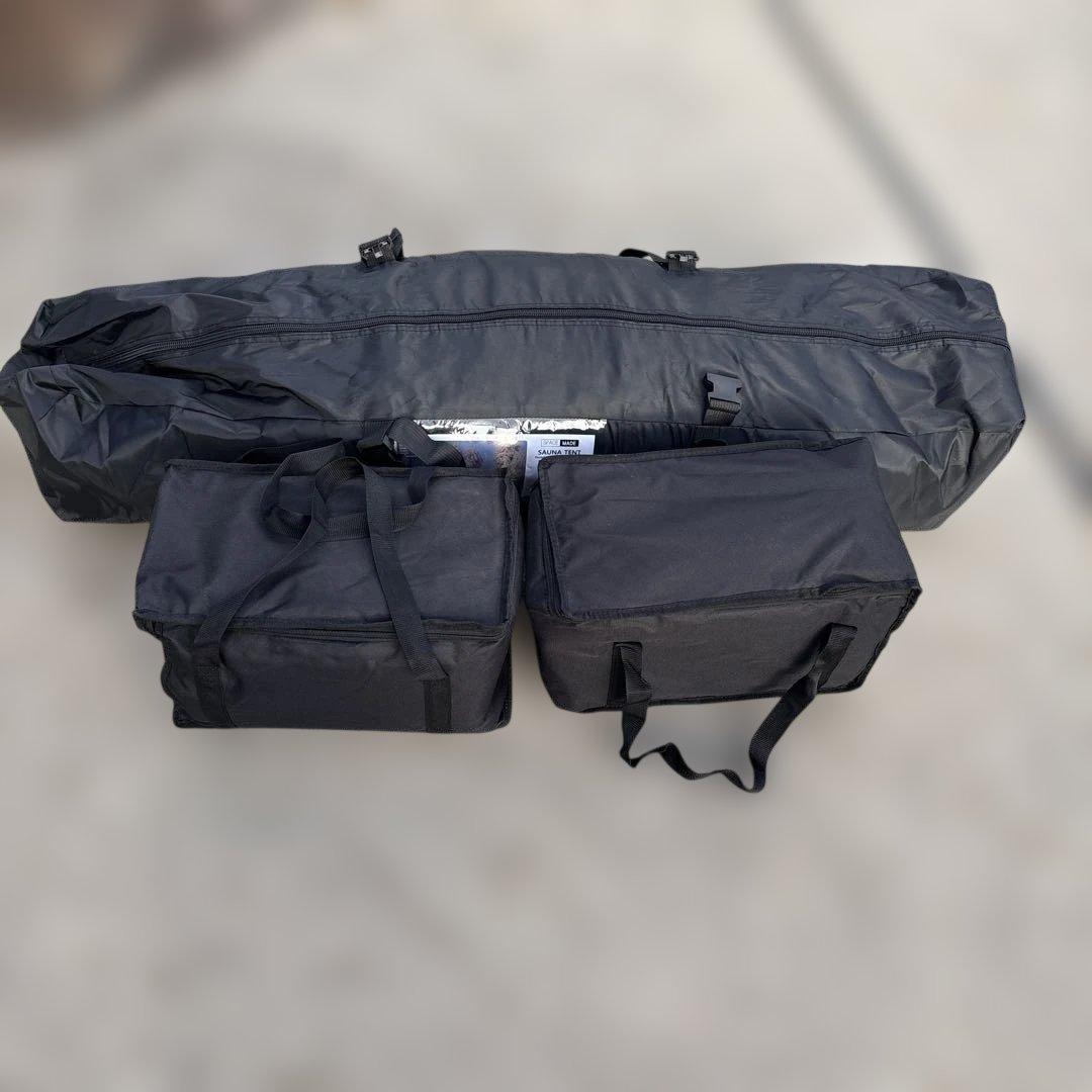 【一回のみ使用】コストコ テントサウナ ストーブ付き 移動式サウナ