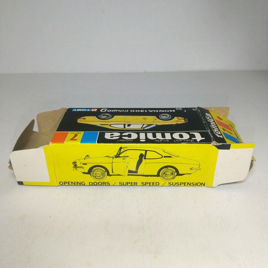 (3760)トミカ 黒箱 日本製 ホンダ 1300 クーペ9 1Eホイール