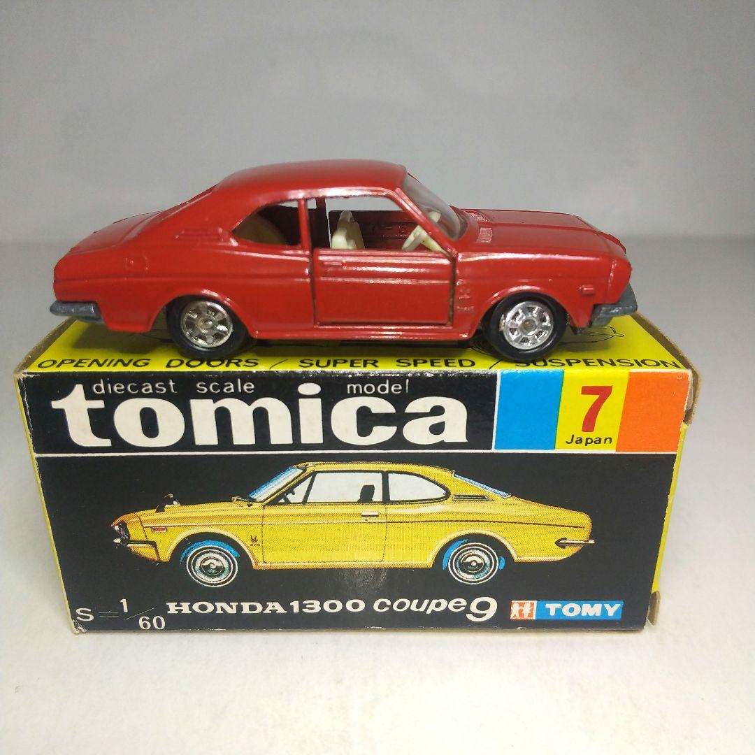 (3760)トミカ 黒箱 日本製 ホンダ 1300 クーペ9 1Eホイール