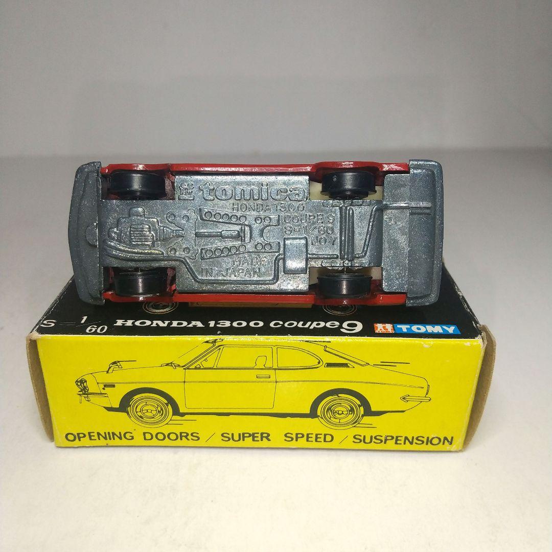 (3760)トミカ 黒箱 日本製 ホンダ 1300 クーペ9 1Eホイール