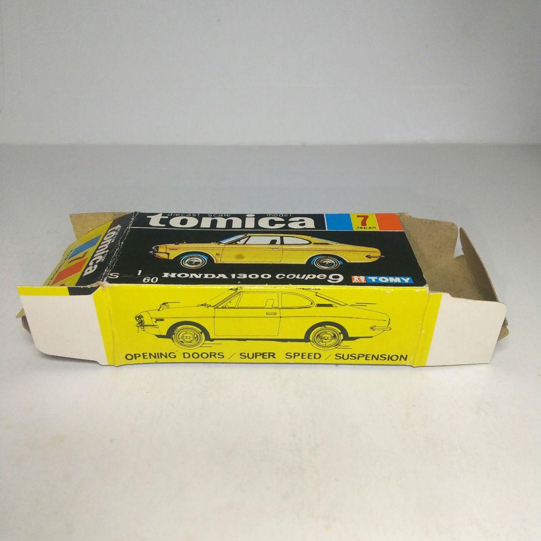 (3760)トミカ 黒箱 日本製 ホンダ 1300 クーペ9 1Eホイール