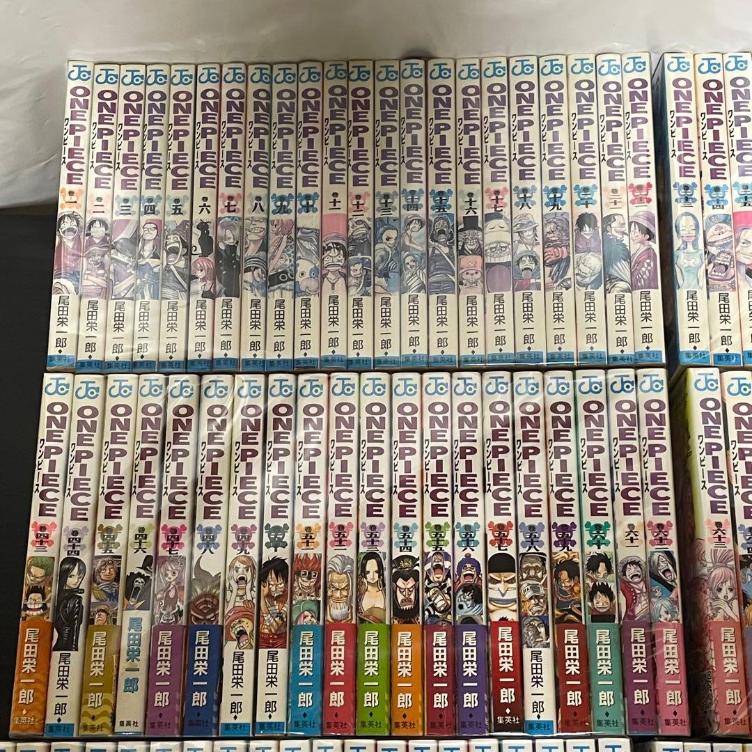ワンピース 1-113巻 既刊全巻 関連本13冊 126冊セット 初版多数