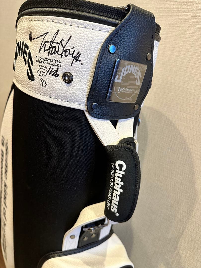 ジョーンズ　jones clubhouse コラボ　限定キャディバッグ