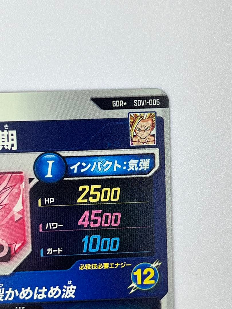 ドラゴンボールバイバース（SDV1）1弾悟飯・少年期 （GDR★/パラレル）5