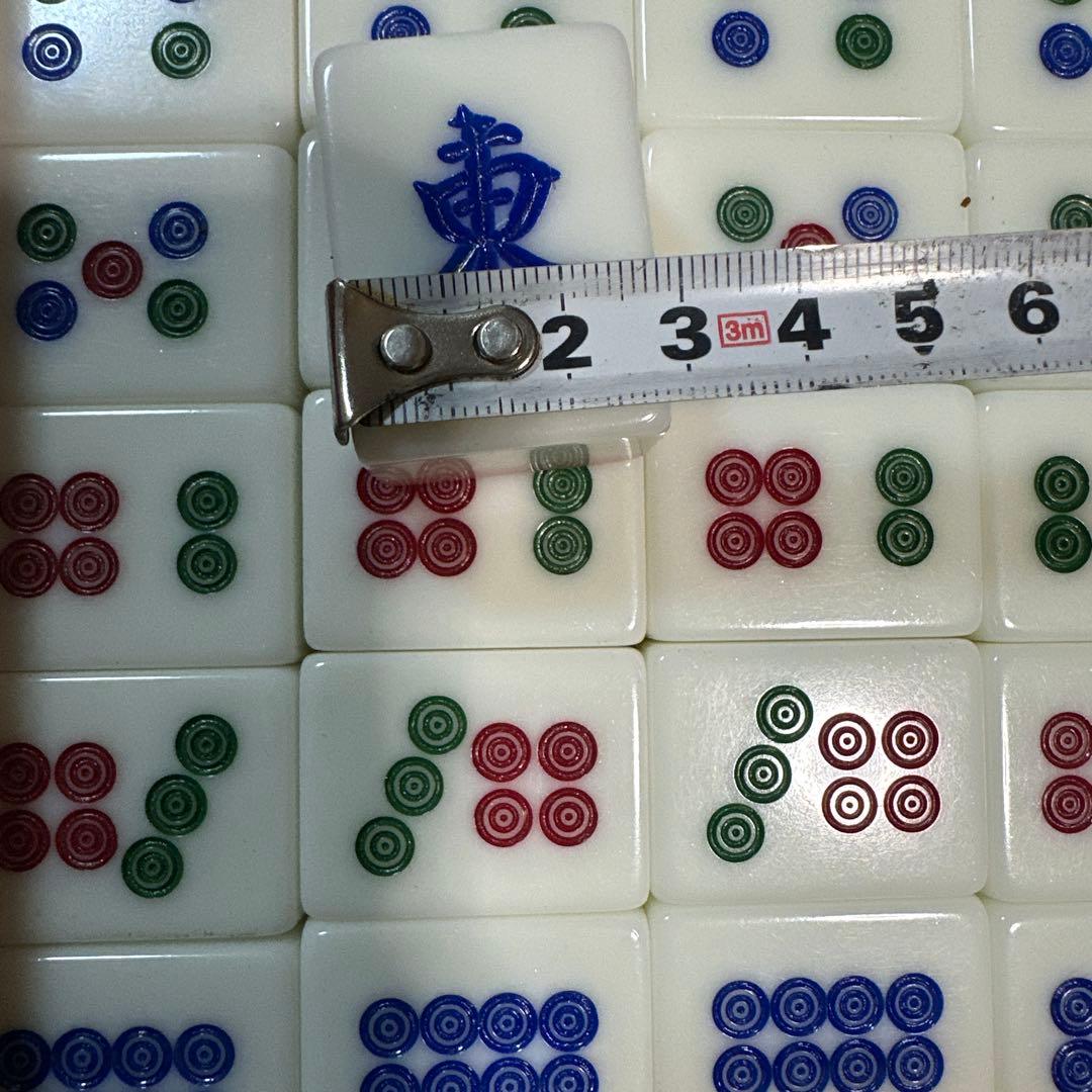 麻雀デカ牌セット 点棒付き