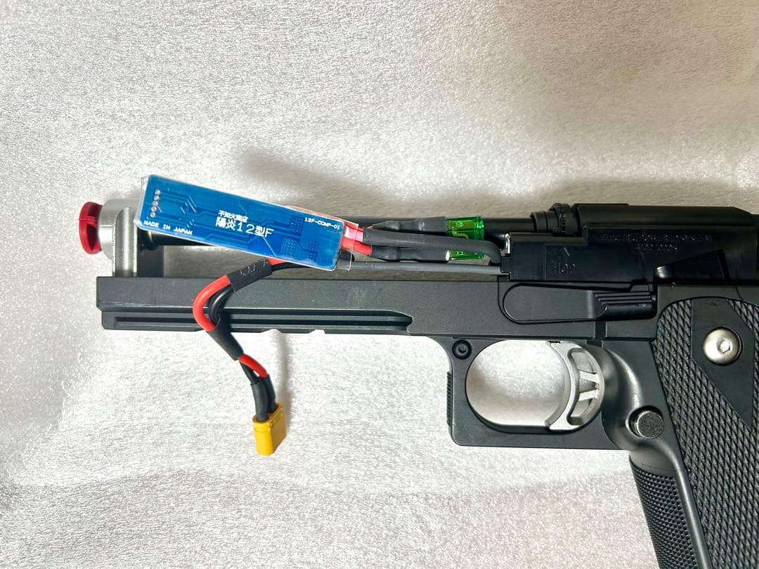 陽炎12型F2 搭載　ハイキャパE カスタム　電動ハンドガン　予備マガジン付