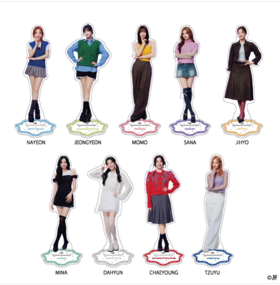 TWICE アクリルスタンド 9体セット
