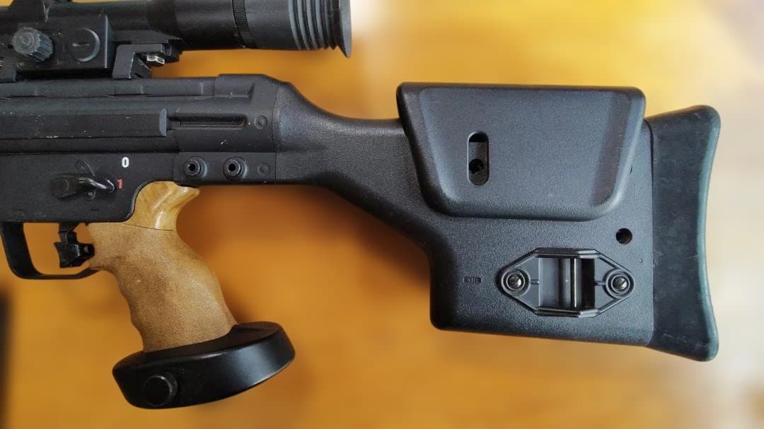 電動ガン　PSG-1　スナイパーライフル 可動式バイポッド付き　マガジン2個