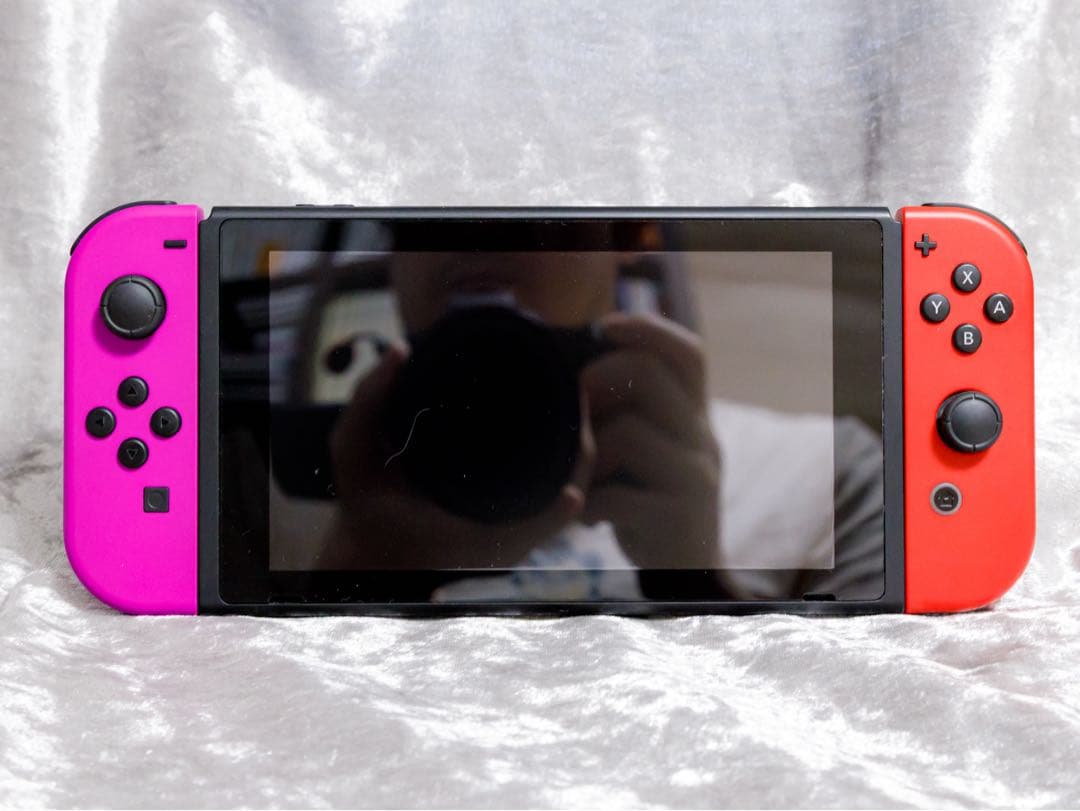 完動品★NintendoSwitch 本体 バッテリー強化★プロコン・SDカード