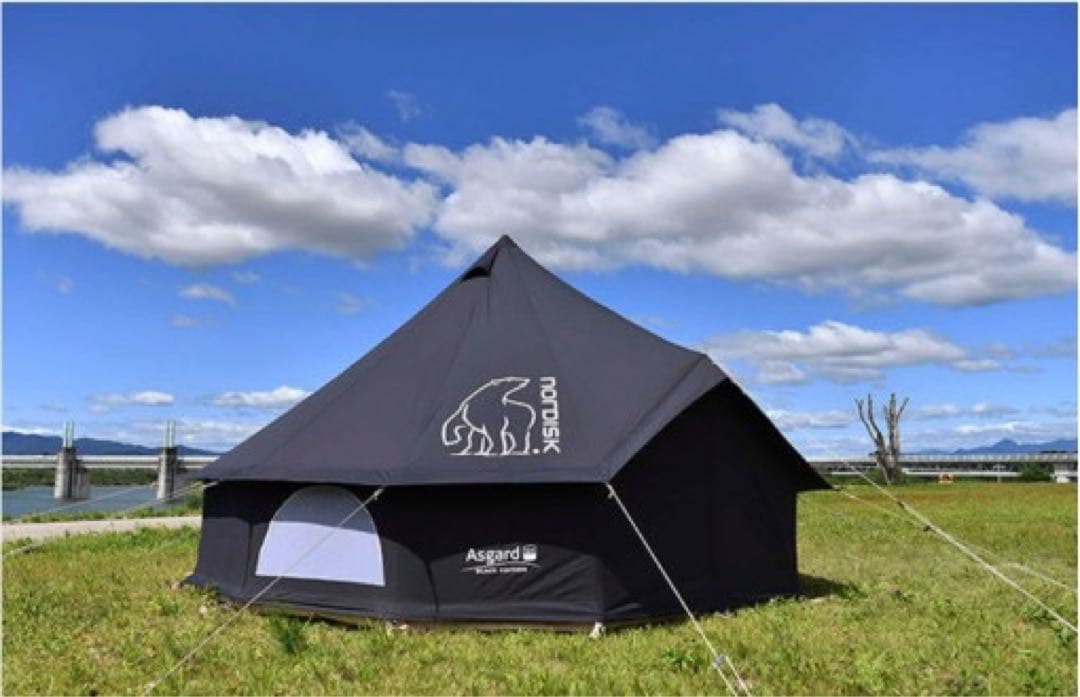 ノルディスク　アスガルド 12.6 ブラック　3点セット