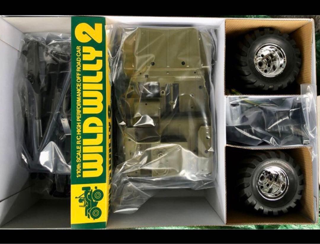 新品未組立品 1/10RC ワイルドウイリー 2 タミヤ ラジコン