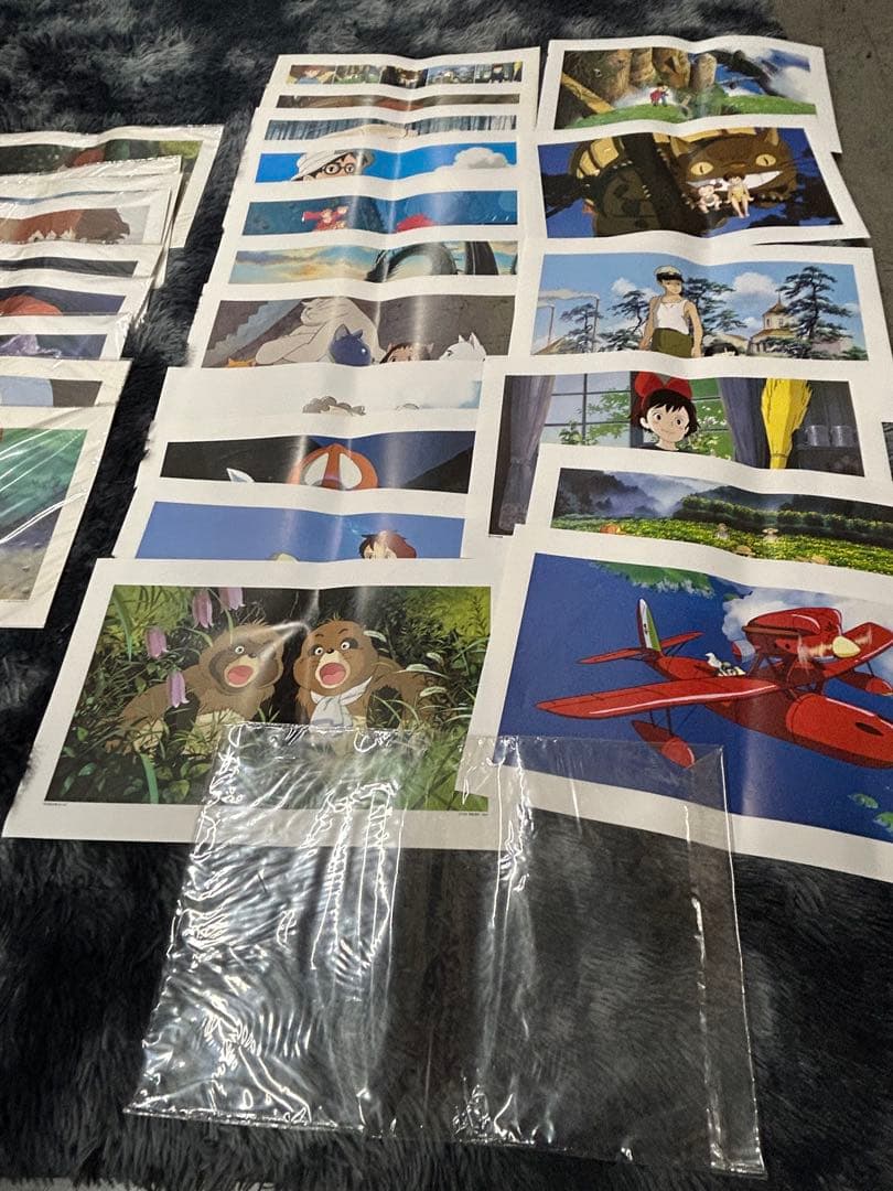 大量 まとめ スタジオジブリ 風の谷のナウシカ ミニポスター 10冊 約200枚
