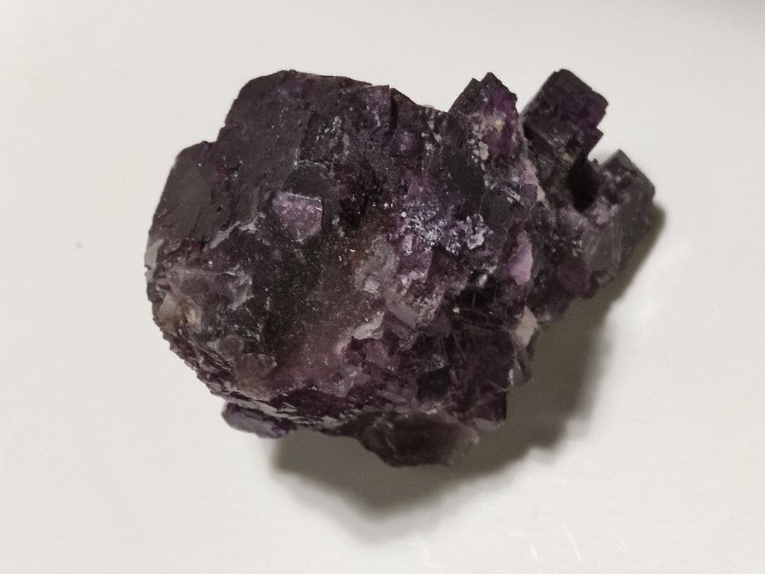 パワーストーン　天然石　パープルフローライト　246g　No.962