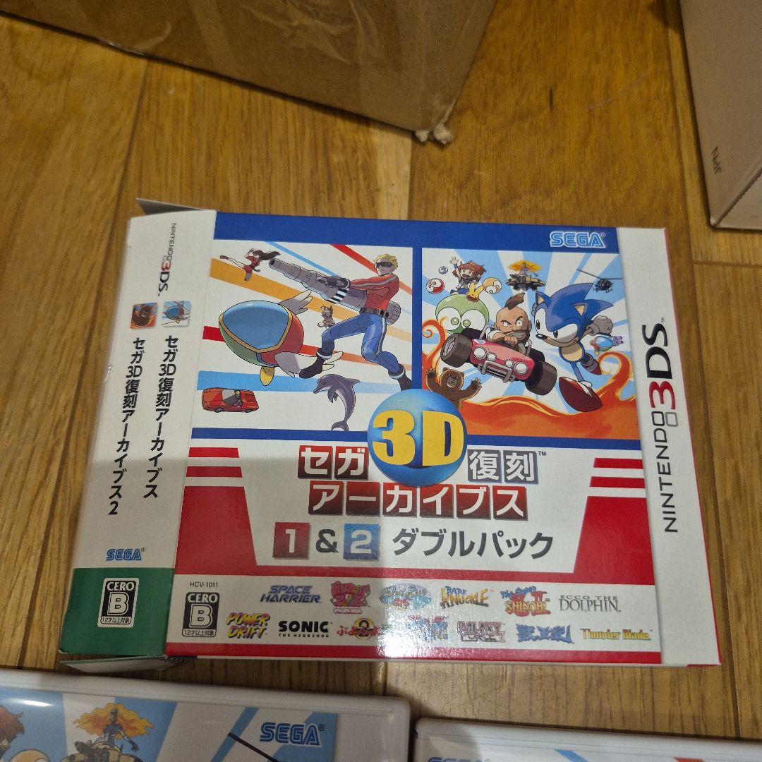 セガ3d 復刻アーガイブス　1 2 3 フルセット　3ds ソフト　1382BK