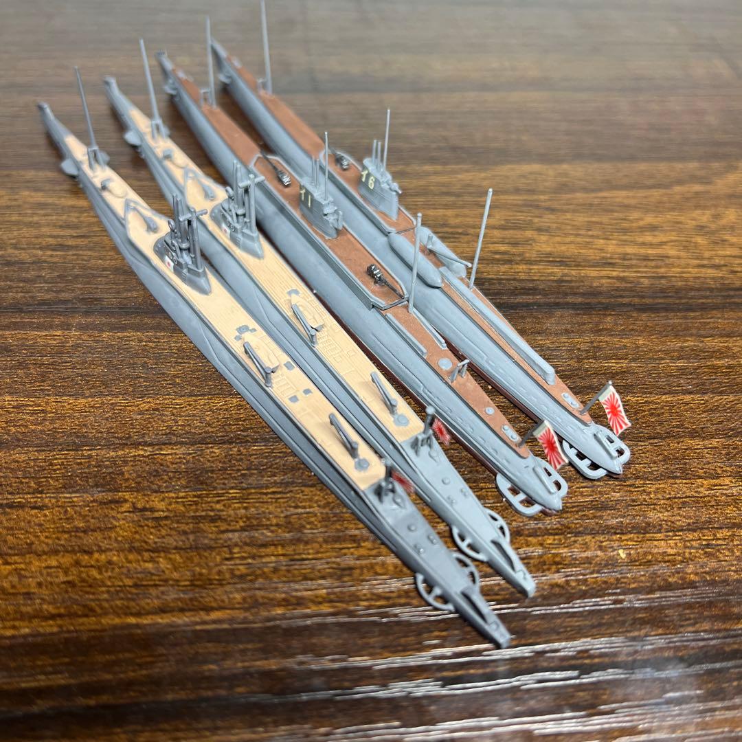 1/700 日本海軍　潜水母艦　平安丸　潜水艦　伊1・6・56・60