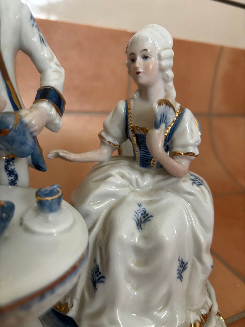 陶器人形お茶会